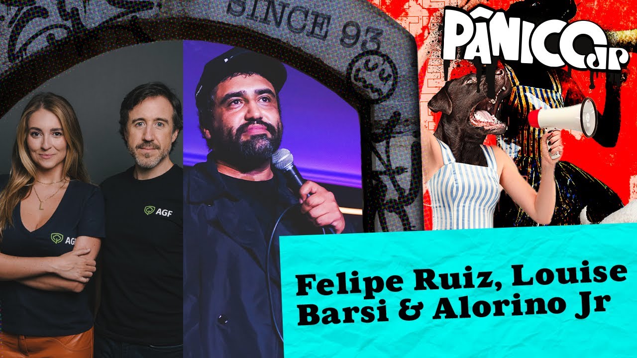 Felipe Ruiz, Louise Barsi e Alorino Jr