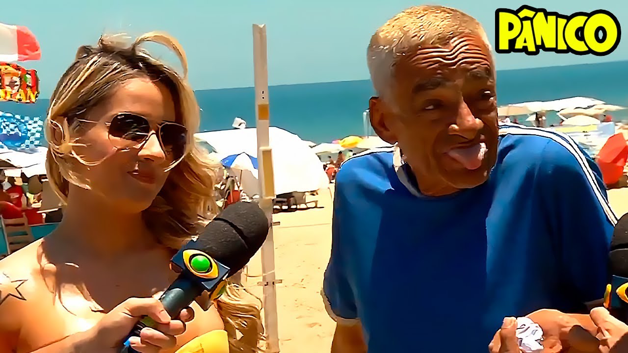 O dia em que o Pânico encontrou o Tiozão que Xavecou a Panicat na praia