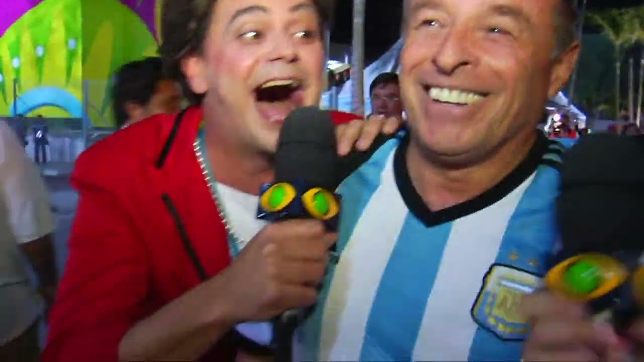 Pânico na grande final da Copa do Mundo com a Argentina